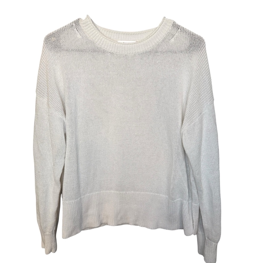 J.‎ Crew Women's White Sweater size medium